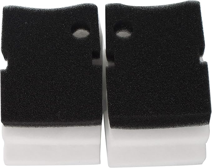 Fine and Coarse Foam Filter Media Fit for Hydor Professional Canister Filter 250/350 (Pack of 6)