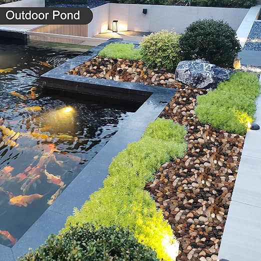20 lbs River Stones and Pebbles can be Used for Gardening; Aquarium Rocks and Gravel are Suitable for Fish Tank decorationsand Sand Pebbles