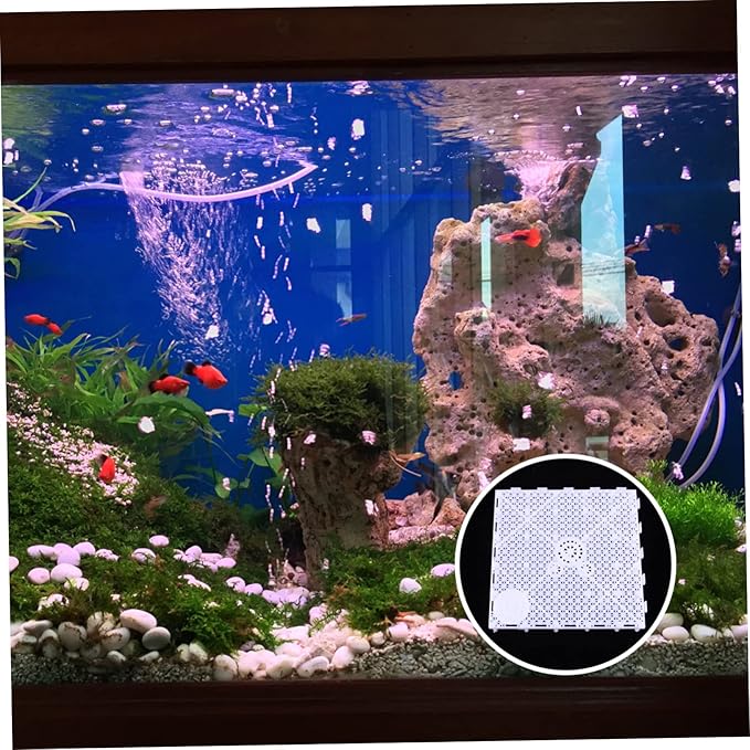 BESPORTBLE 10pcs Aquarium Filtering Plates Durable Sand Dividing Boards for Fish Tank Isolation Multi Design for Enhanced Water Permeability Easy DIY Setup for Optimal Aquascaping