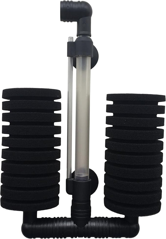 Finest-Filters Air Driven Double Sponge for Aquarium Fish Tank Bio-Sponge Discus