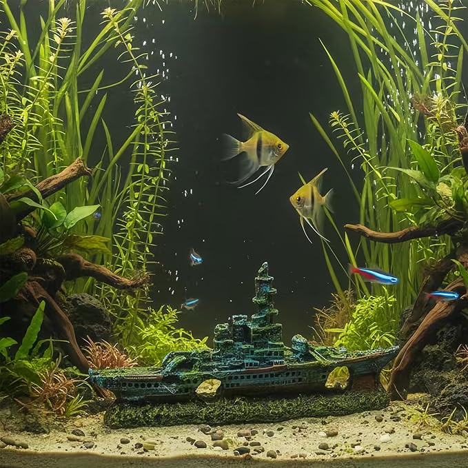 Fish Tank Decoration Aquarium Decor Accessories Resin Material