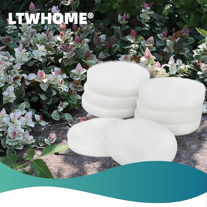 Compatible Polishing Pads Suitable for Fluval FX512 Filter(Pack of 12)