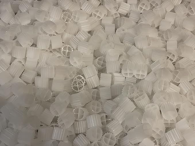 Filter Moving Bed Biofilm Reactor (MBBR) for Aquaponics,Aquaculture,Hydroponics - Ponds - Aquariums by Wholesale Koi Farm,(6 Gallons,Weight 6 lbs)