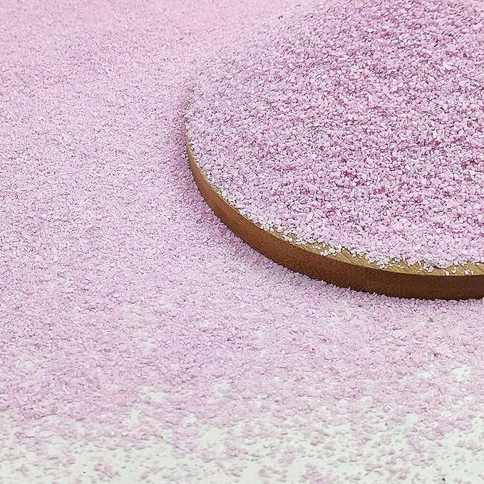 FANTIAN 20 lbs Pink Sand, Decorative Sand for Aquarium, Fish Tank, Candle, Vase Filler, Wedding Ceremony, Arts Crafts and Bowl Fillers