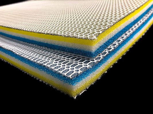 Aquarium Filter Media - 9-Layer Filter Pads for Aquarium, Fish Tank Accessories Sponge Filter, 16 × 48 inch Super Filtering Effect Filter Floss for Fish Tank Filters Media and Pond (16" x 20")