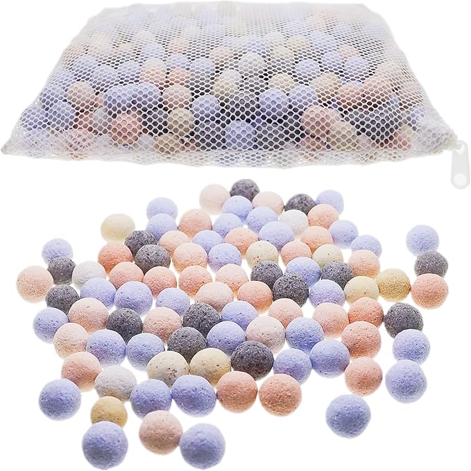 Aquarium Filter Media | Hollow Colorful Ceramic Bio Balls | High Surface Area Bio Media | 500g