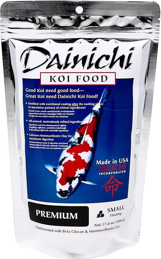 Dainichi Koi Premium (17.6 Ounces) Bag - Small Pellet