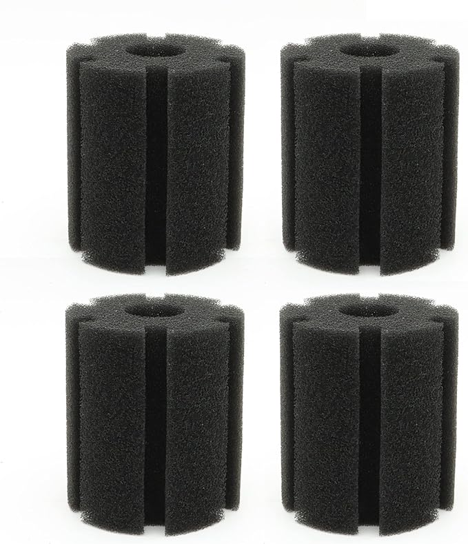 ALEGI Aquarium Sponge Filter Replacement, Fish Tank Foam Replacement,4 Packs
