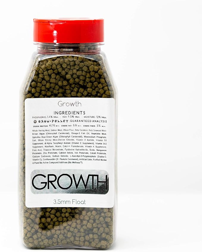 Growth Fish Food 1 lb Bottle