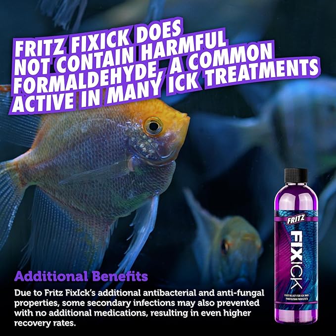 Fritz Aquatics FixIck Treatment for Fresh and Saltwater Fish (16 oz)