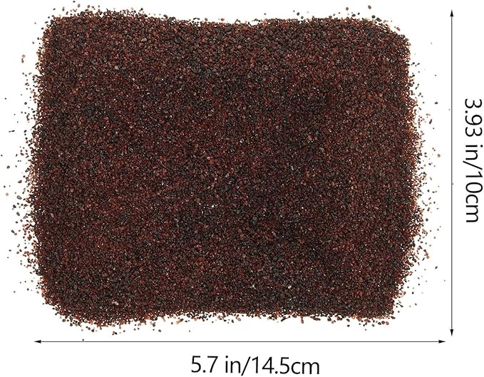 TOYANDONA Natural Aquarium Gravel Stones for Fish Tank Decoration, 500g Bag of Natural Rainwashed Sand Substrate for Freshwater Aquariums and Landscaping