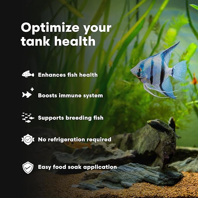 Brightwell Aquatics Vitamarin-F – Complete Vitamin Supplement for Freshwater Fish & Invertebrates – Supports Health, Color & Spawning – No Refrigeration, 125 ml
