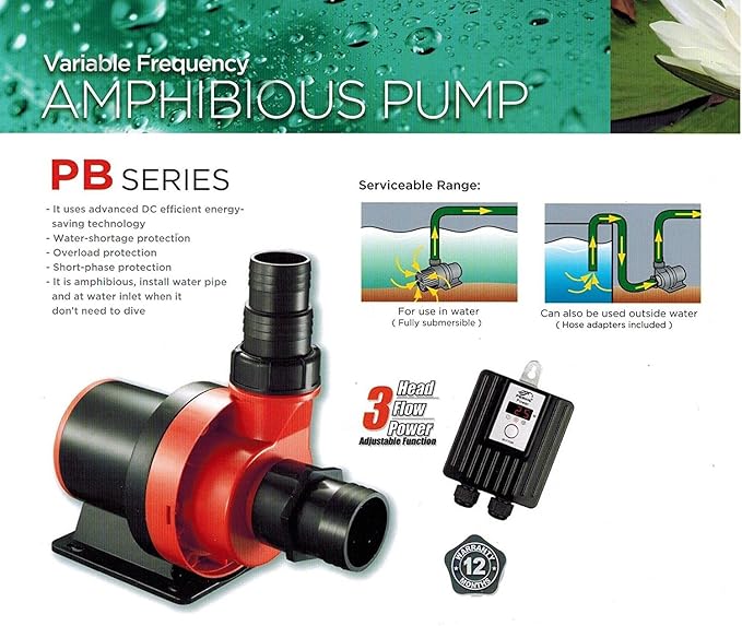 Variable Model PB-23000 Amphibious Pump 4625-5000 GPH