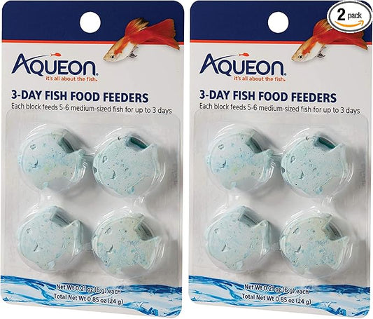 Aqueon Vacation Feeders 3 Day - 4 Count (Pack of 2)