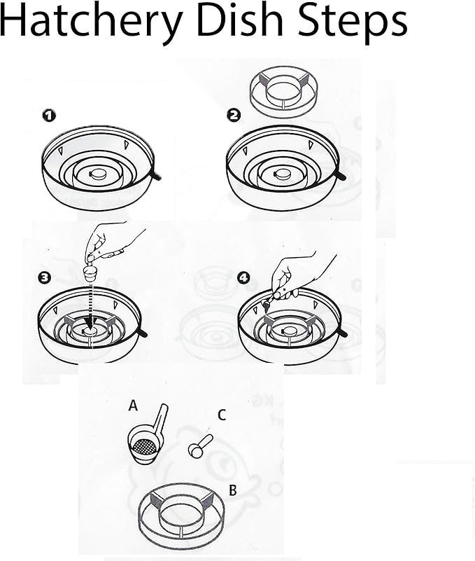 Brine Shrimp Hatchery Dish + 3 Months Supply of Brine Shrimp Eggs (1.75oz Grade A)