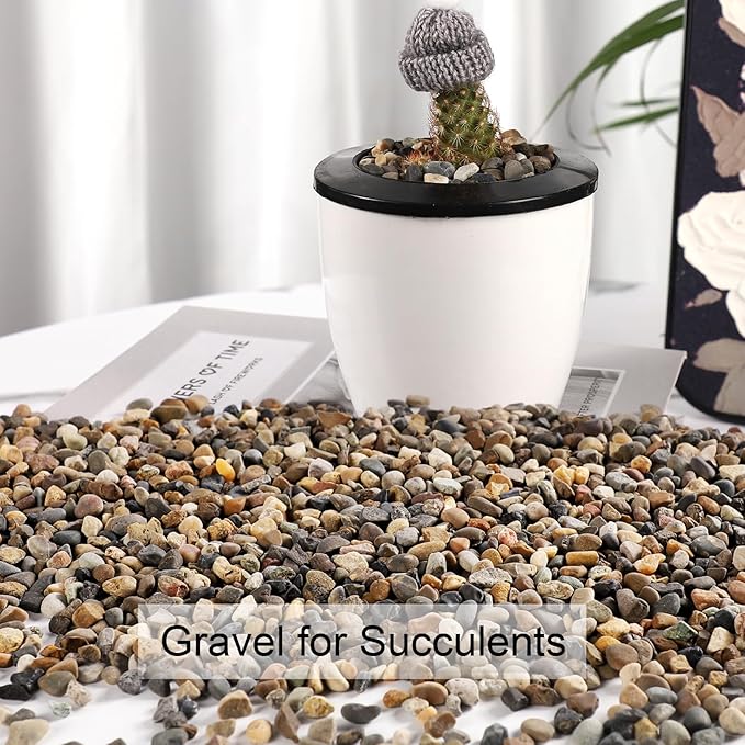 5LB 1/8-3/8 Inch Sand 100% Natural Stone Sand for Aquarium Silica Sand Decorative Sand for Landscaping Coarse Sand for Fish Tank