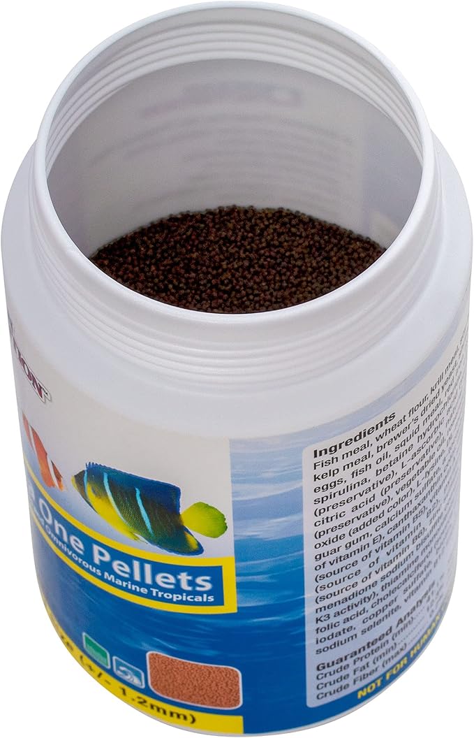 Ocean Nutrition Formula One Pellets 14-Ounces (400 Grams) Jar - Small Pellet Size