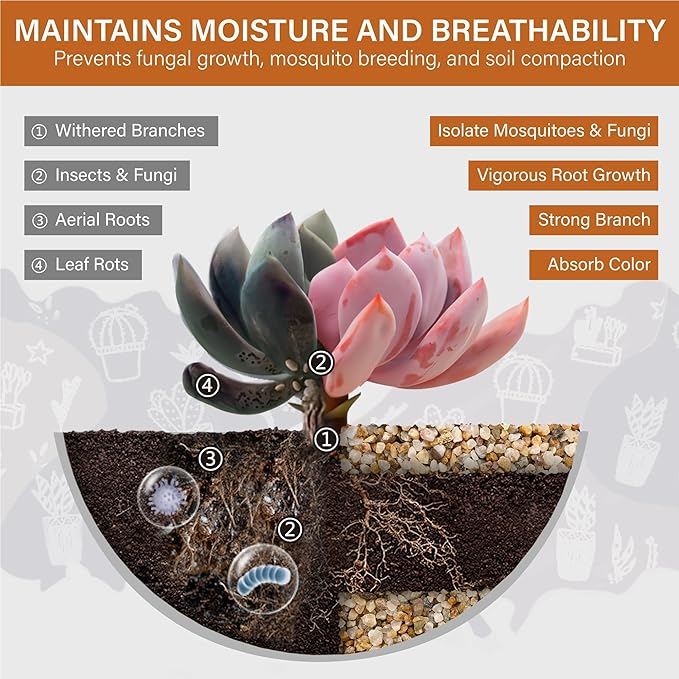 NUPICK 1-3mm Horticultural Sand for Plants, 20lb Coarse Sand for Landscaping, Desert Silica Horticultural Grit for Succulents & Cactus, Decorative Gravel for Aquariums, Gold Grit for Bonsai, Vase