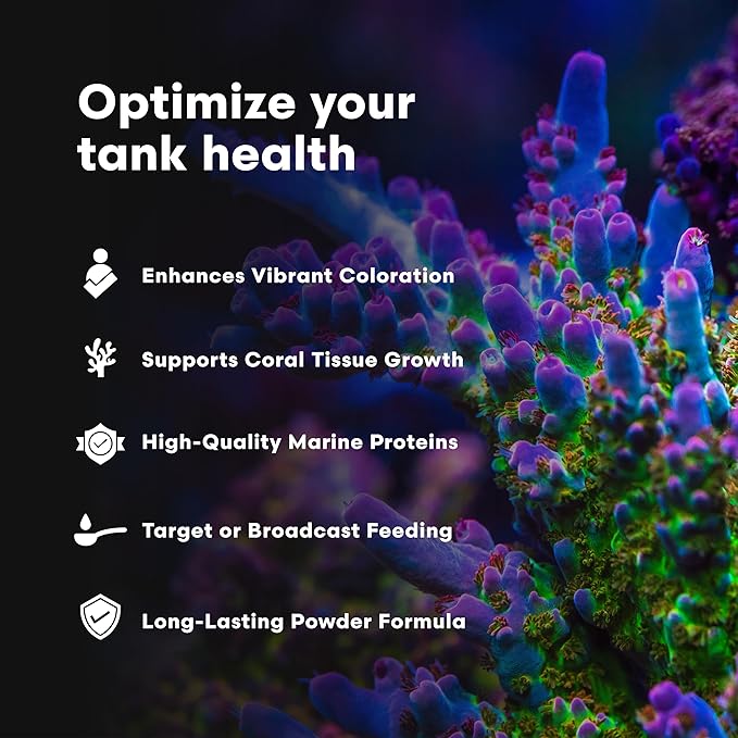 Brightwell Aquatics Reef Blizzard-A – High-Protein Planktonic Blend for Anemones, Planktivorous Fish & Marine Invertebrates – Enhances Color & Growth, 16 kg