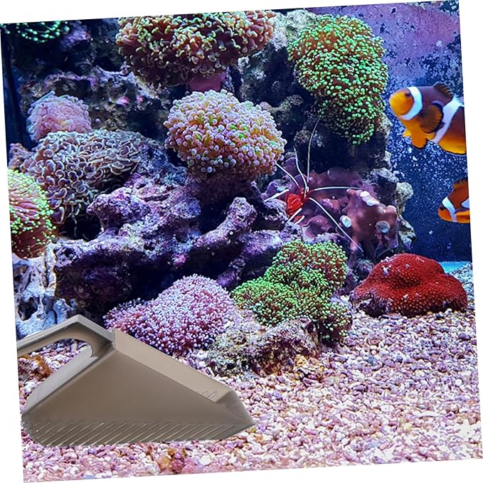POPETPOP Fish Tank Sand Shovel Fish Tank Shovel Aquarium Plastic Sand Scooper Aquarium Vacuum Plastic