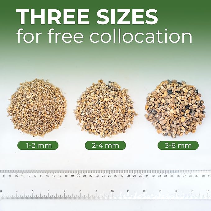 10 lbs Aquarium Gravel, 3-6mm Fish Tank Gravel, Succulent Cactus Pea Gravel for Indoor Plants, River Rocks for Gardening, Flower Pots, Vase Fillers, Garden Landscaping