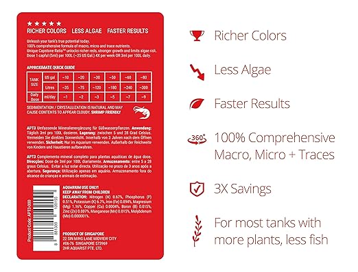 2HR Aquarist All-in-one Aquarium Plant Fertilizers APT 3 / Complete (1000ml)