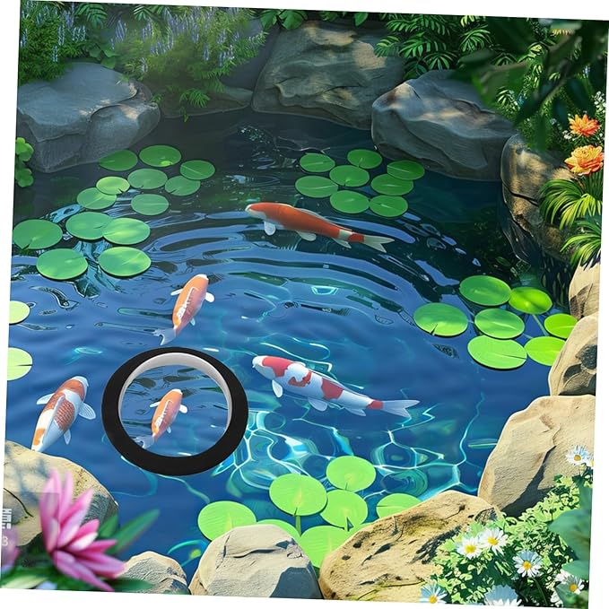 balacoo 2pcs Floating Fish Dome Transparent Cover Convenient Acrylic Floating Cover for Supplies Base for Easy Installation and Maintenance