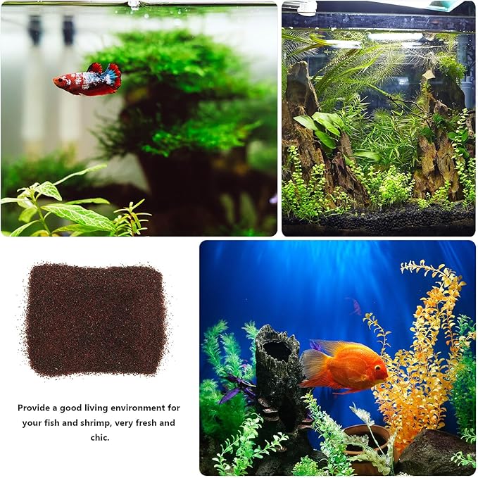 Natural Aquarium Substrate Gravel 500g Bulk Fish Tank Sand for Freshwater Aquariums Decorative Planter Stones and Vase Fillers