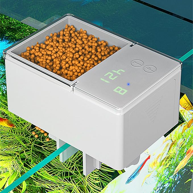 Automatic Fish Feeder for Aquarium Dispenser Fishtank Timing Feed Automatic Fish Feeder
