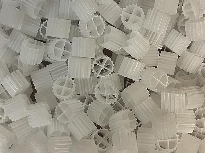 Filter Moving Bed Biofilm Reactor (MBBR) for Aquaponics,Aquaculture,Hydroponics - Ponds - Aquariums by Wholesale Koi Farm,(6 Gallons,Weight 6 lbs)