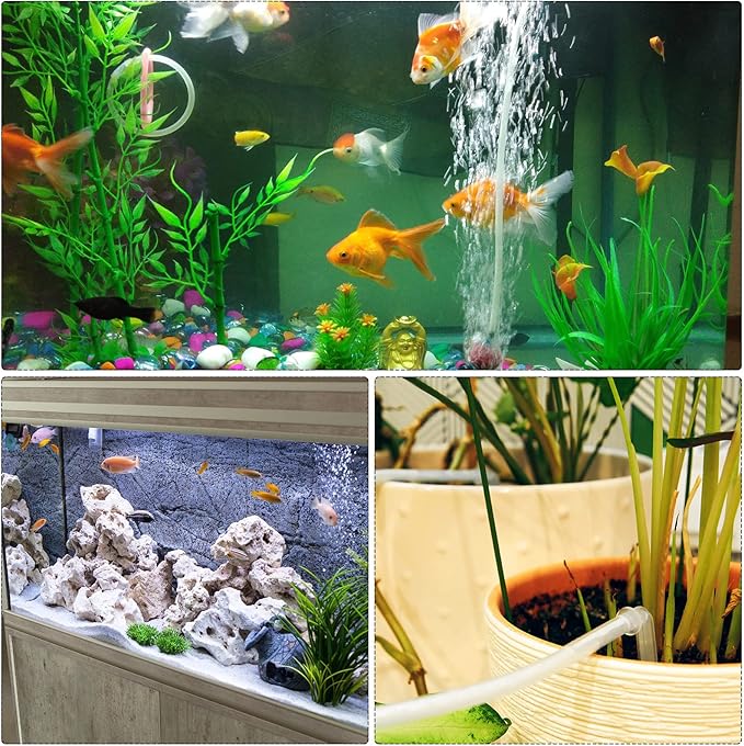 Clear Plastic PVC Tubing Flexible Vinyl Tube, [for Garden Irrigation Water Hose, Fish Tank, Aquarium] - 13mmx18mm/10ft(3meter)