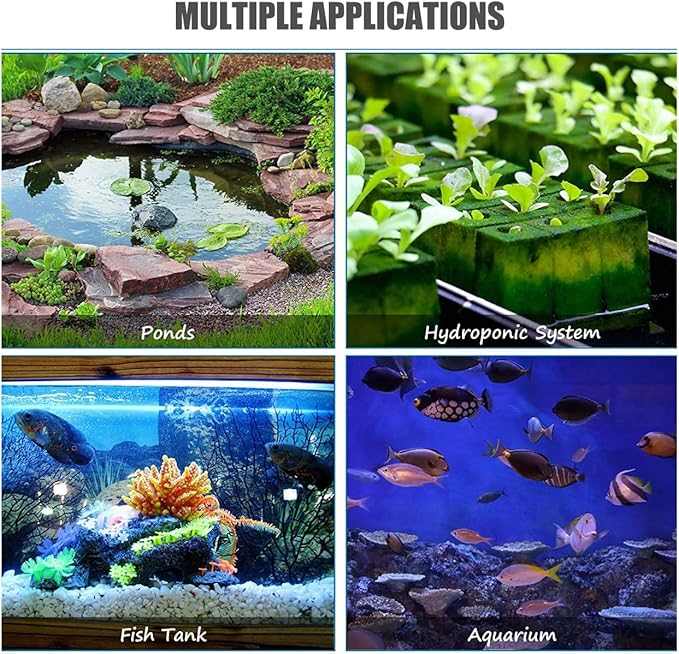 POPETPOP 2 Pcs Fish Tank Bonsai Ornament - Aquarium Landscaping Aquatic Plants, Plastic Bonsai Fish Tank Pine Tree for Aquarium Decor