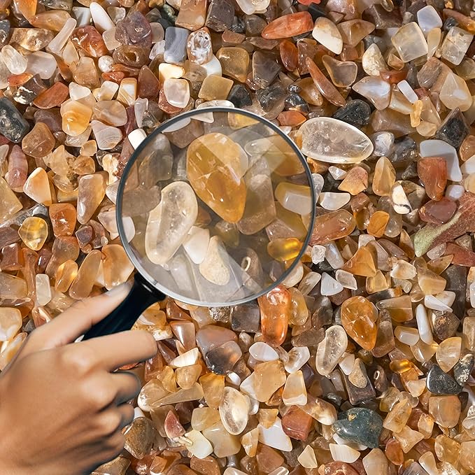 Carnelian Crystal Chips 2lbs (2400+ Pieces) – 5-8mm Natural Orange-Red Gemstones for Healing, Motivation, Abundance, Creativity & Spiritual Gifts – Stone of Vitality & Confidence