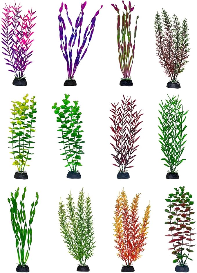 Artificial Water Plant Aquarium Decor Fishtank Grass Decoration Plant Aquatic Plant Fishtank Artificial Water Grass Artificial Water Grass for Fish Tank, S1152