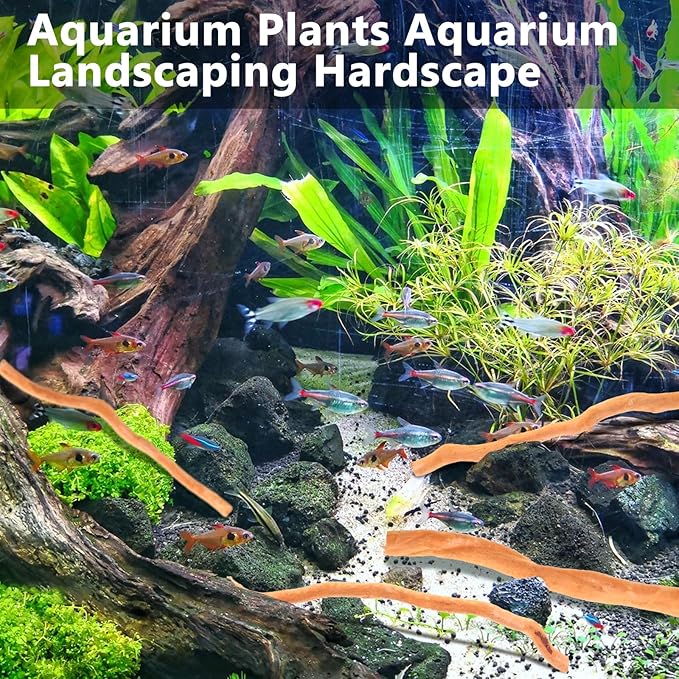 250g Natural Driftwood for Aquarium, Mix Natural Wood Roots, Wood Long Driftwood, Applies to Reptile Branches Terrarium, Driftwood for Aquarium Decor