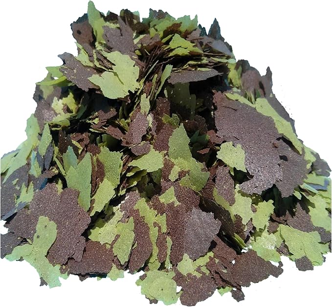 45% Blackworm & Vegetable-Spirulina Flake Mix for Cichlids, Discus, for All Community Tropical Fish. Aquatic Foods Flakes …1-lb 2oz Lg Jar
