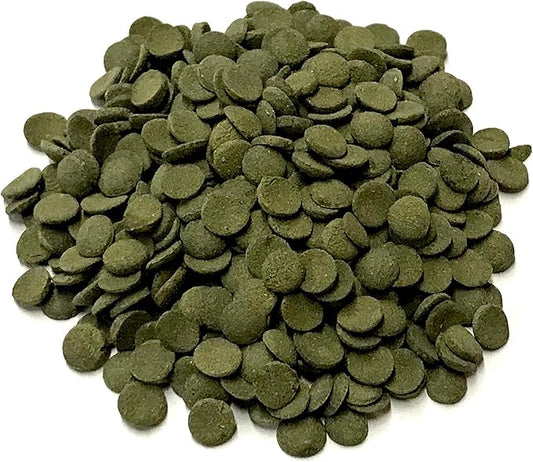 Small 8mm Algae Wafer - Algae Wafers for Bottom Feeders - The Best Pleco Wafers & Pleco Food Available - Algae Wafers for Snails (5 lb)