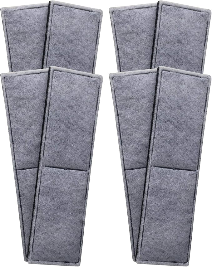 Finest-Filters 8 x Compatible Carbon Foam Filter Pads to fit Fluval U4 Range of Internal Filters