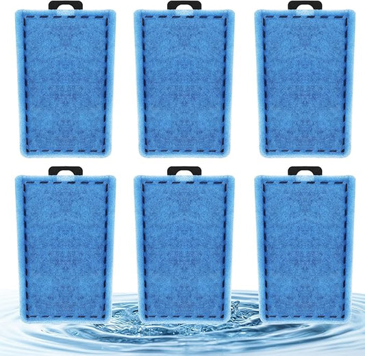 BOXOB 6pcs Rite-Size E Filter Cartridges for Marineland Emperor PRO 450 280 400, Premium Aquarium Filter Replacement for Fish Tank High-Efficiency Pads