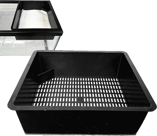 Aquarium Media Basket for 12" Wide Tank 20/29/30/55gal DIY Filter pad Sump Wet Dry Trickle Filter