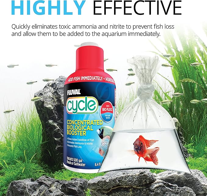 Fluval Biological Enhancer for Aquariums, 4-Ounce