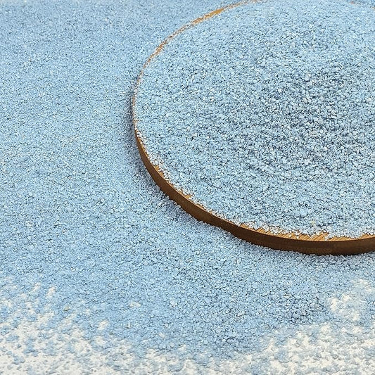 FANTIAN 10 lbs Blue Sand Aquarium Substrate, 0.4-0.8 mm Decorative Sand for Aquarium, Fish Tank, Paintings, Candle, Vase, Wedding Ceremony, Arts Crafts and Bowl Fillers