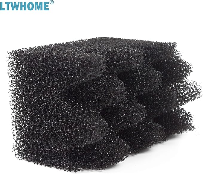 Bio-Foam Filter Pads Fit for Fluval 304/305/306/404/405/406(Pack of 6)