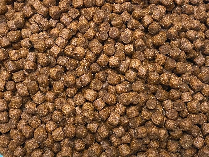 Large Floating PELLETS 6.5 with Krill & SPIRULINA for Koi,Oscar,Pond Fish,Cichlids,A15 (2oz)