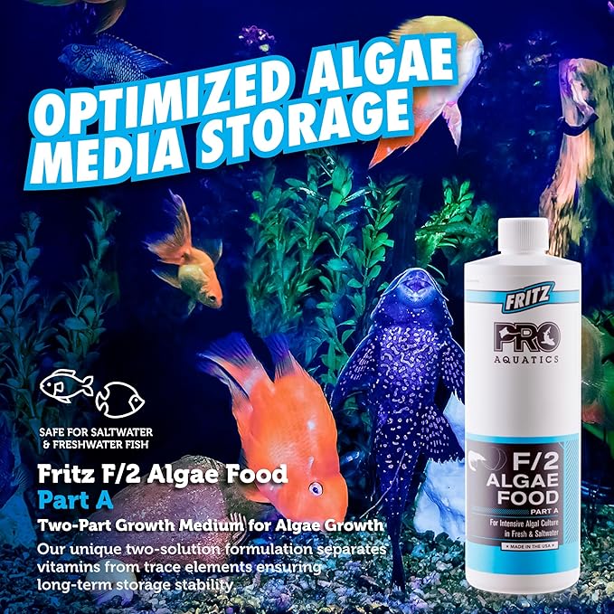 Fritz Aquatics PRO - F/2 Algae Food PTA - 16oz
