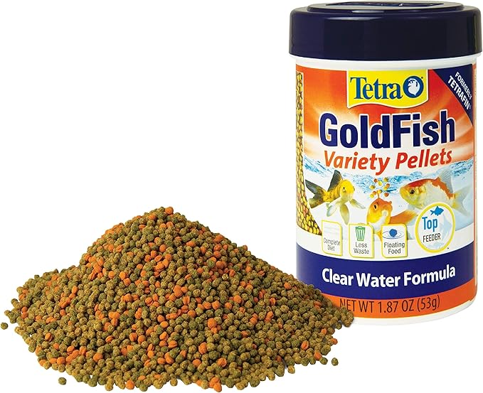 Tetra Goldfish Flakes, Nutritionally Balanced Diet for Aquarium Fish, Vitamin C Enriched Flakes, .42 oz (36 Pack)