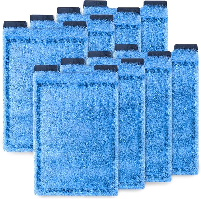 Umlecoa 8/16/32 Pack Rite-Size Z Filter Cartridges Compatible with MarineLand Eclipse Filtration Systems & Marineland Hidden Filtration System - Rite-Size Z Replacement Filter Cartridges