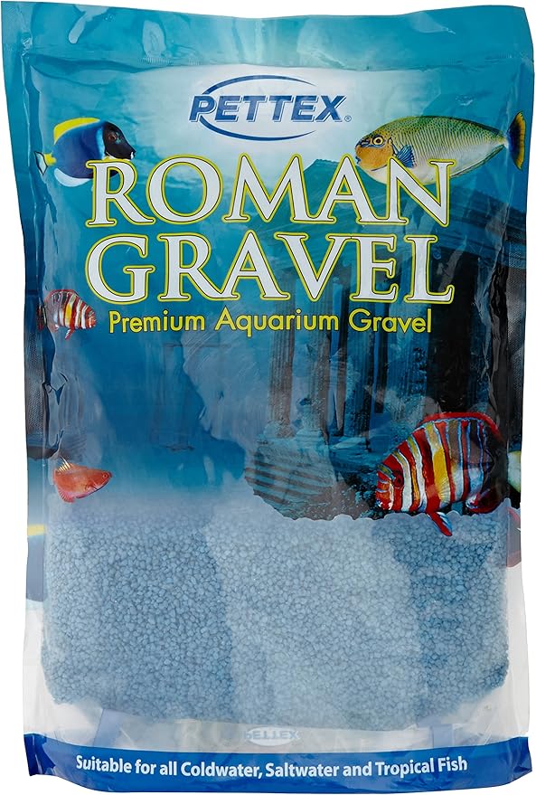 Pettex Roman Gravel Aquatic Roman Gravel, 2 Kg, Mediterranean Blue