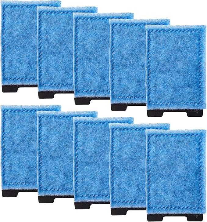 Ying-ti 10 Pack Rite-Size Z Filter Cartridges Compatible with Eclipse System 2,3,Hex 5 & Corner 5,Hex 7 for Aquarium Filtration