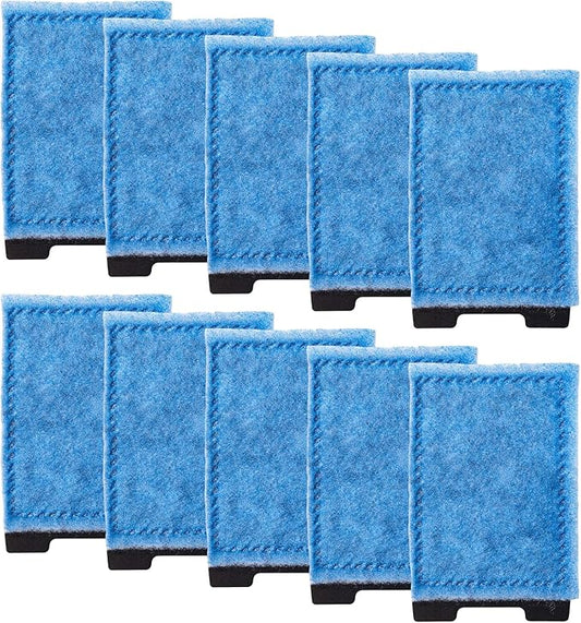 Ying-ti 10 Pack Rite-Size Z Filter Cartridges Compatible with Eclipse System 2,3,Hex 5 & Corner 5,Hex 7 for Aquarium Filtration